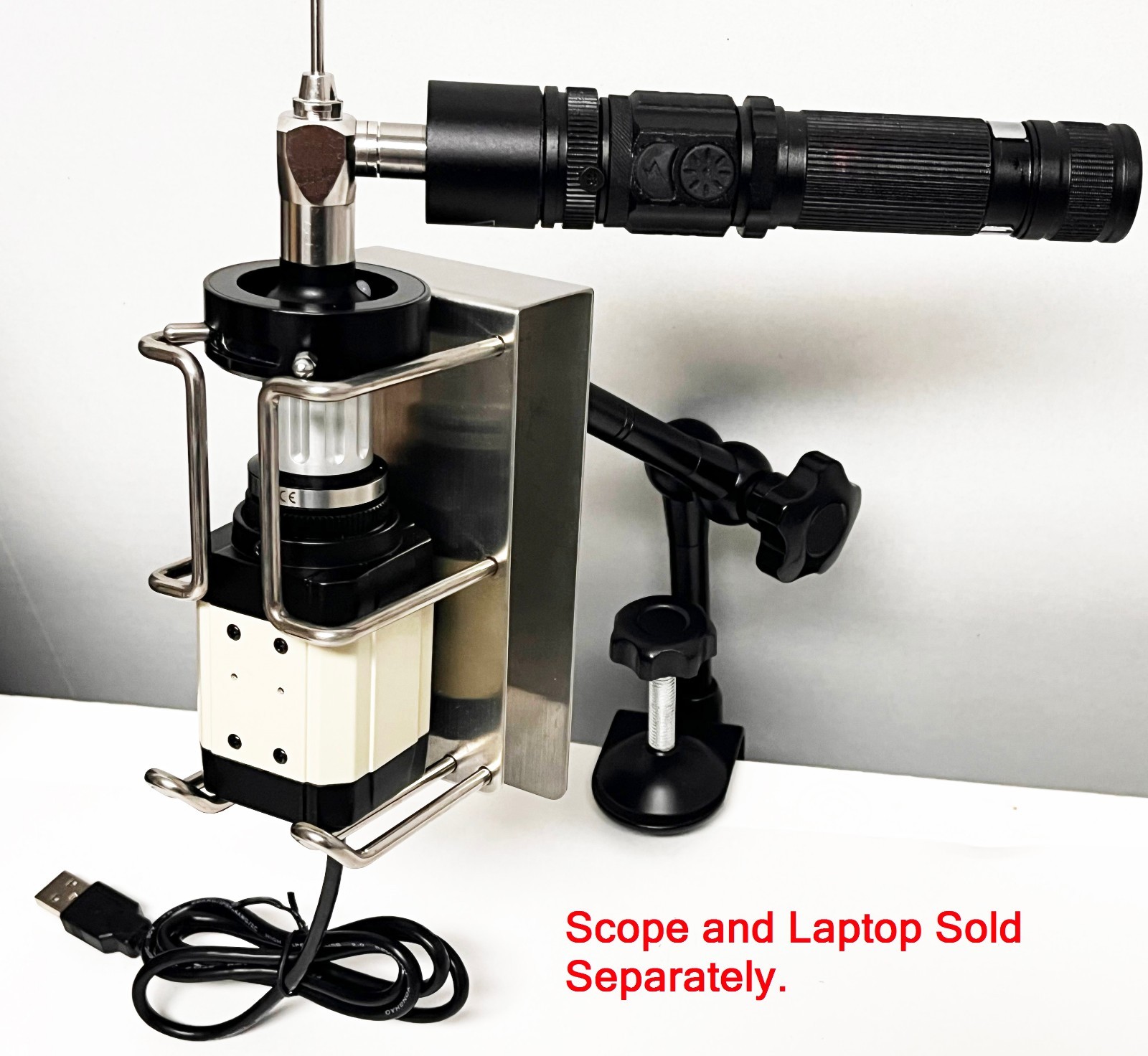 Rigid Endoscope Endoscopy for Stryker HD USB Camera+Coupler+Light Source+Mount