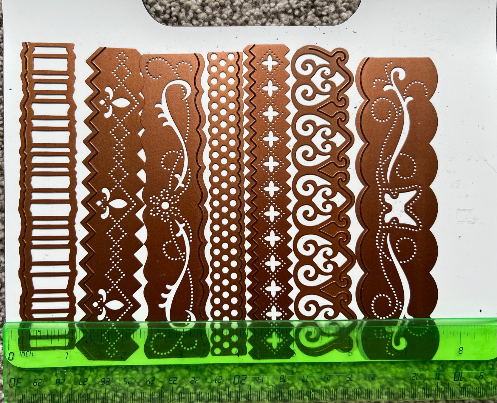 100+ metal die cuts shapes/borders/frames plus 13 magnetic sheets