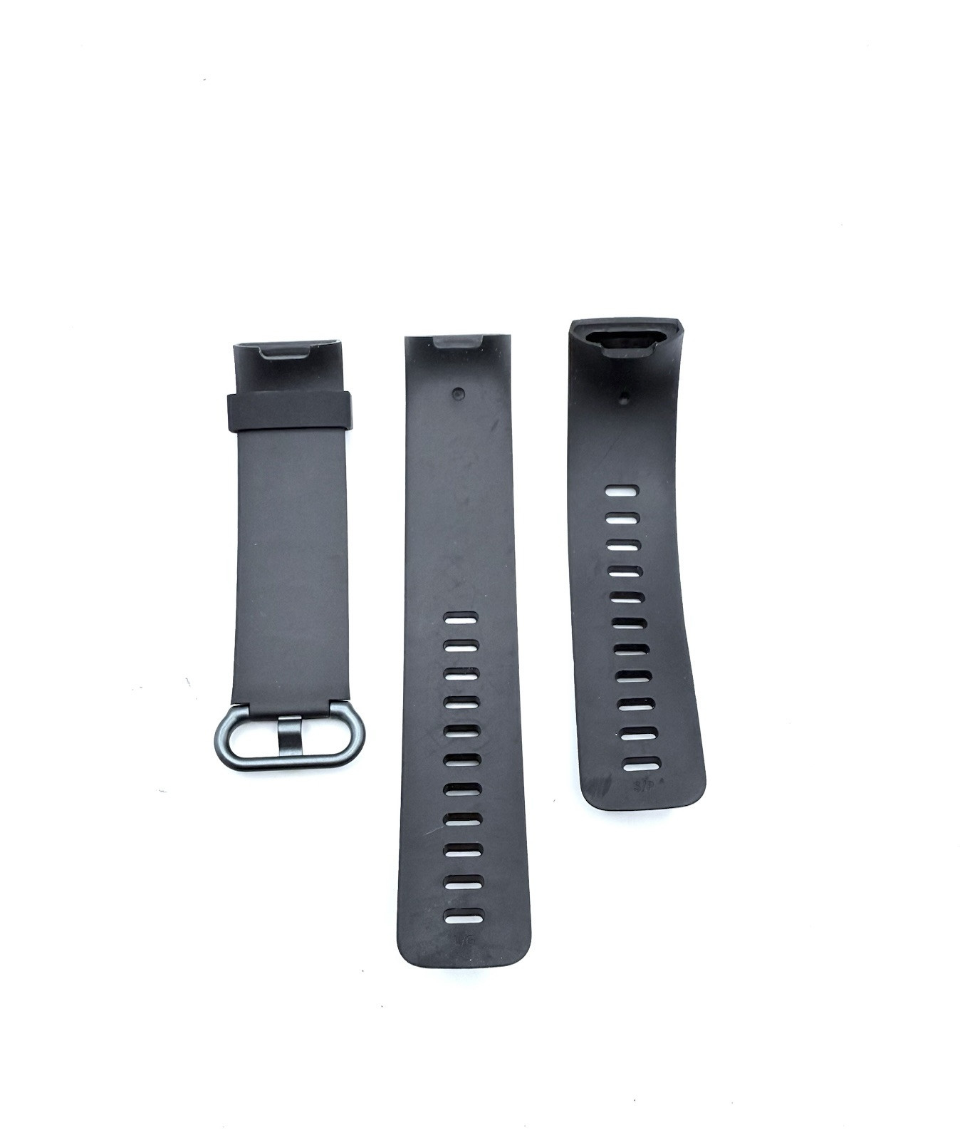 Fitbit S & L Bands for Fitbit Charge 3, Charge 4 - Black (Lightly Used)
