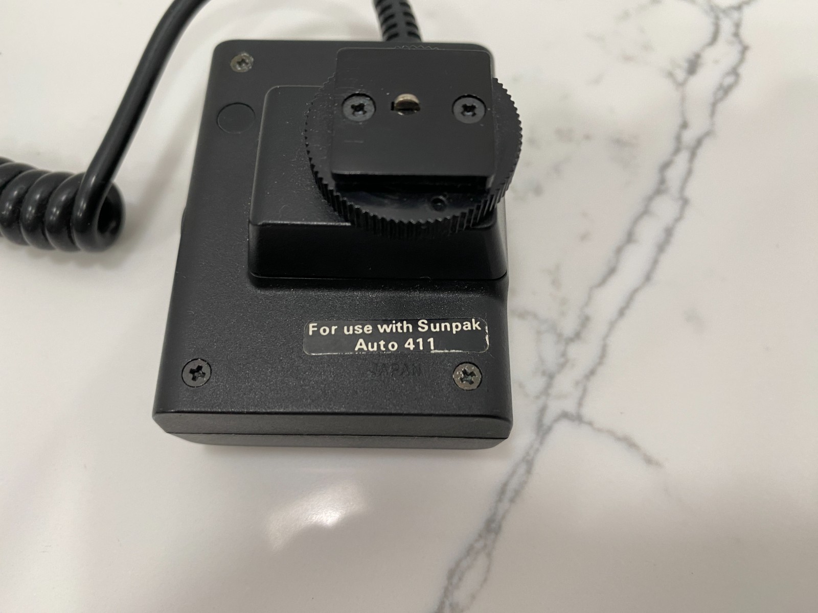 Remote Sensor w/ Cord, Sunpak, Fits Auto 411 Flash