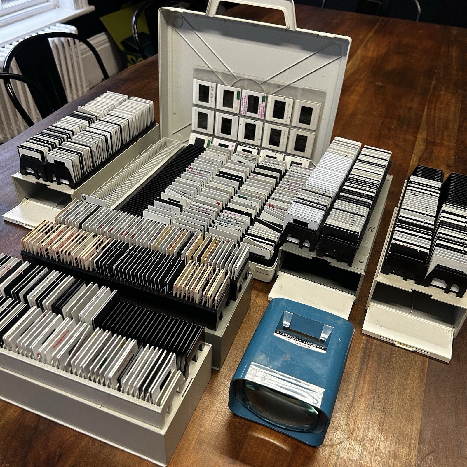 Vintage 35mm Photo Slides - Over 500 - Military WW1 WW2 Paterson Trident Joblot