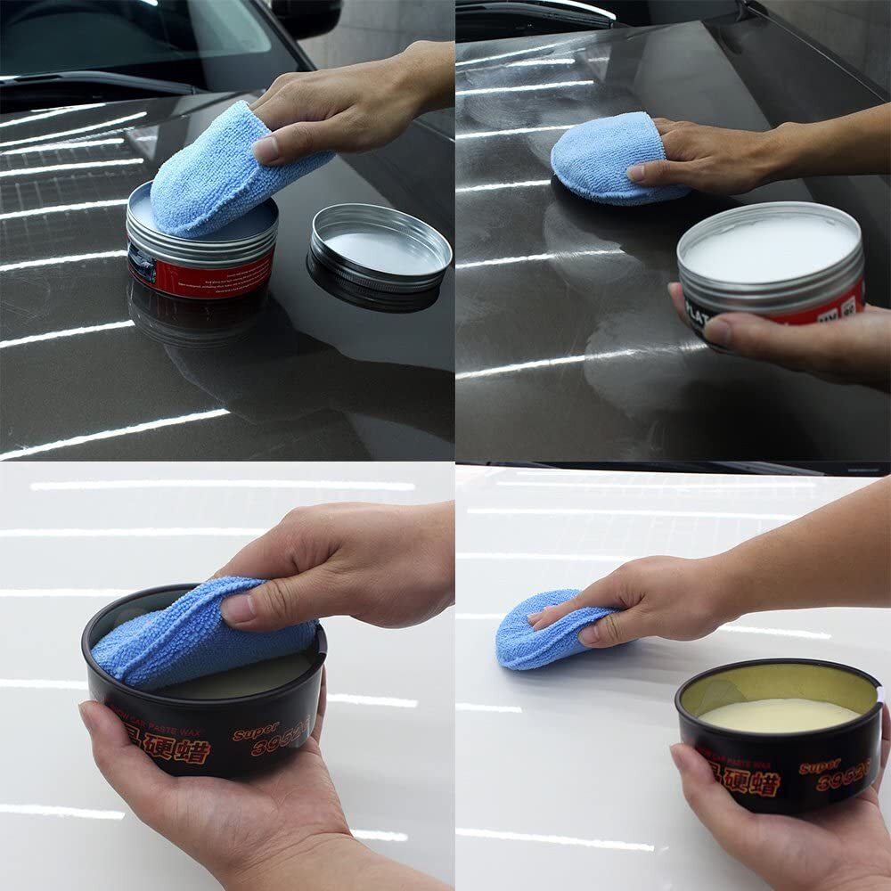 10PCS Microfiber Wax Applicator Ultra-Soft Microfiber Foam Sponge for Car Wax