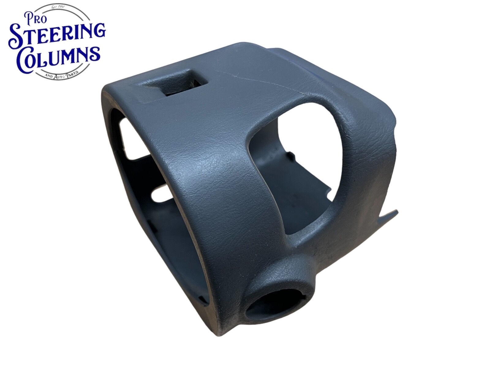 1997-2003 FORD F150 F250 F350 STEERING COLUMN BEZELS TRIM GRAY AUTO TILT USED!