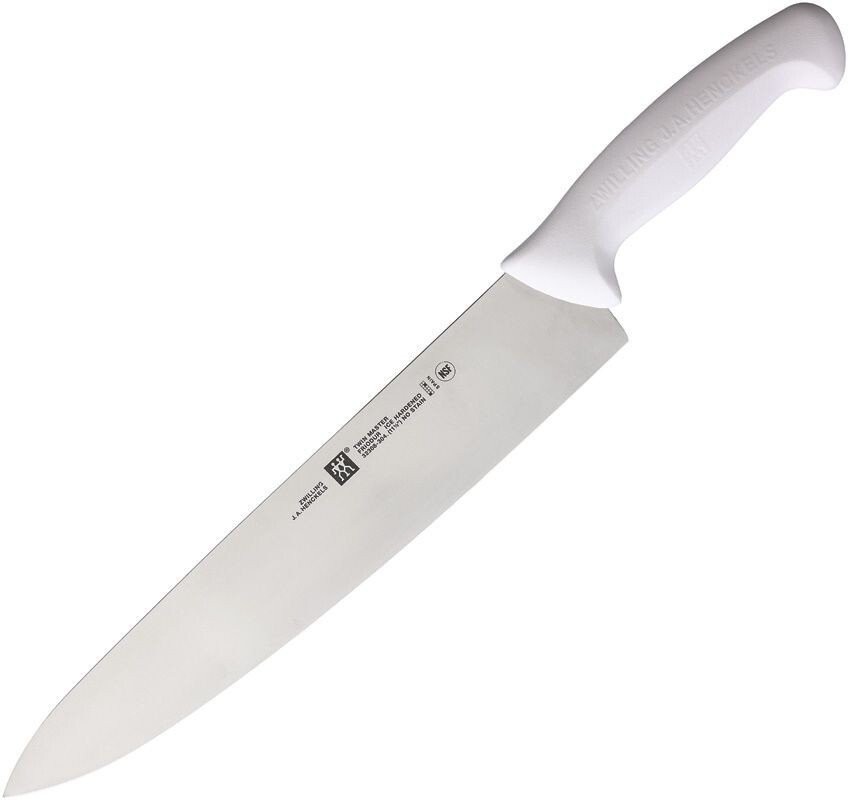 Henckels Zwilling Master Chef's Kitchen Knife White Plastic Handle - 32308-304
