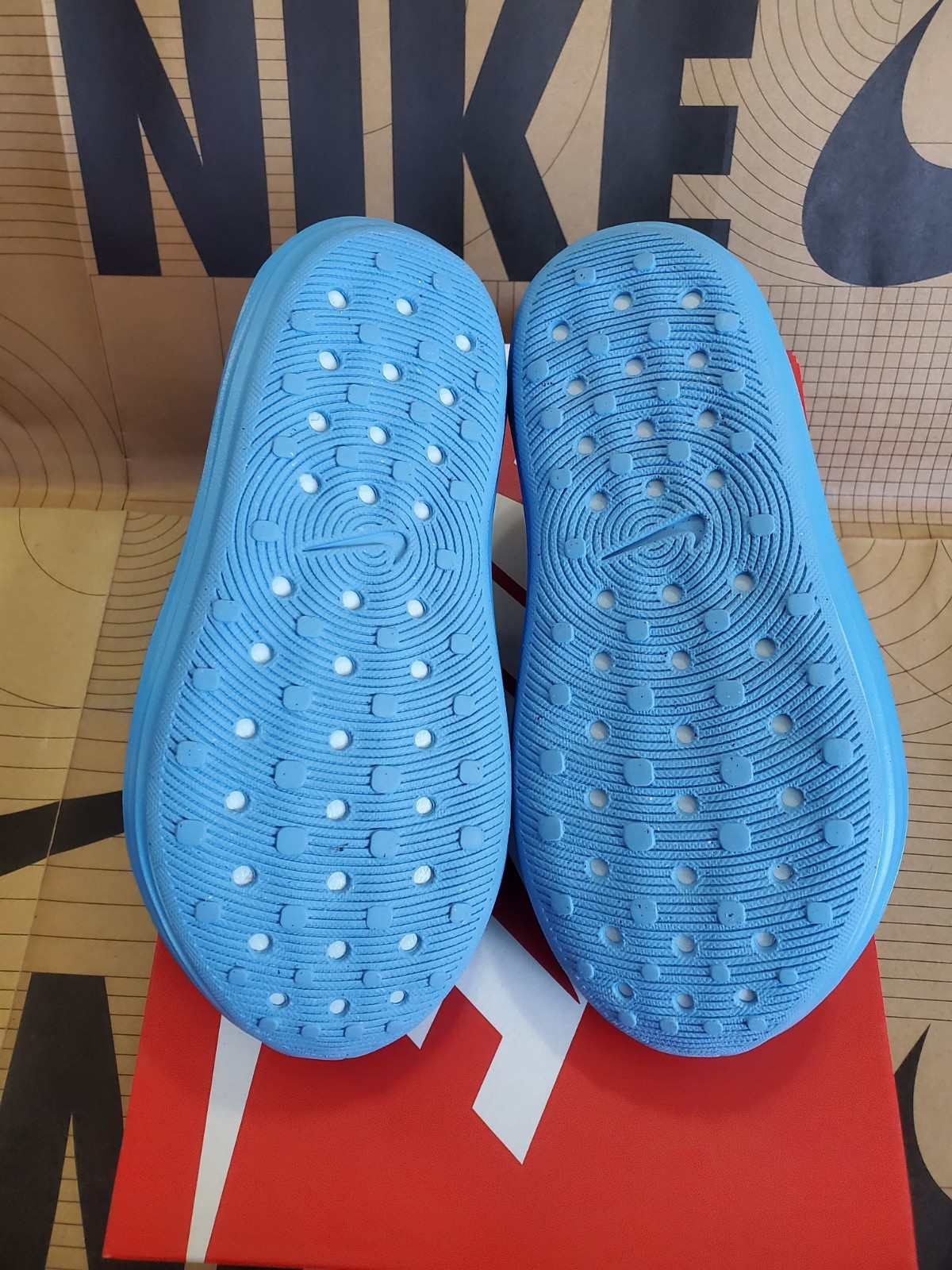 Nike ReactX Rejuven8 GS Glacier Blue Metallic Silver Size 6Y Women's Size 7.5