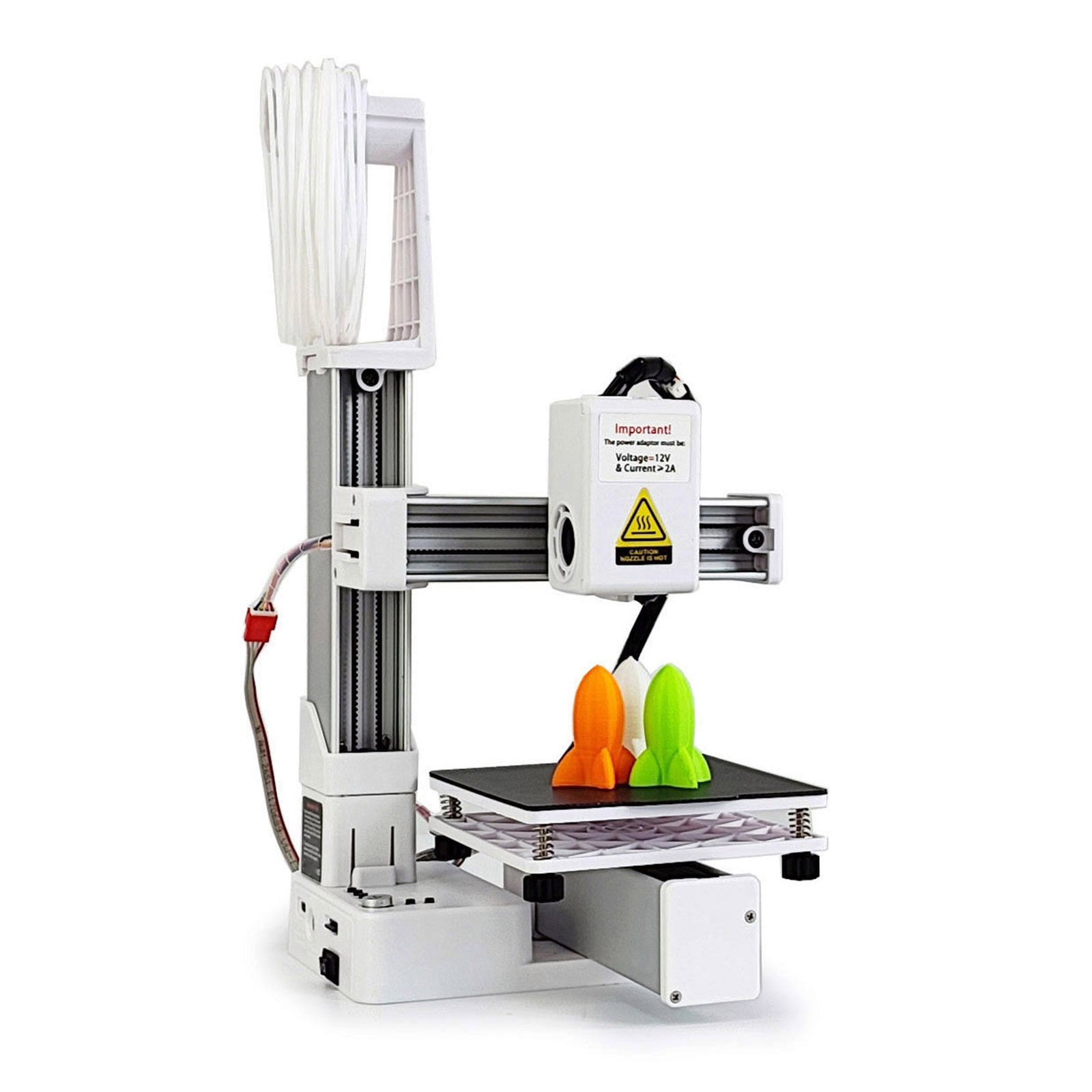 3D Printer For Education High Accuracy Fast Heating (EU Plug White)