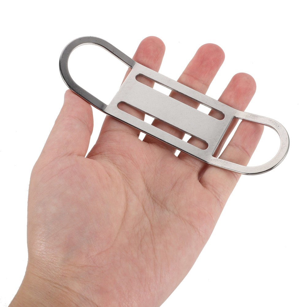 Diving Side Mount D Ring Buckle: Diving Webbing Strap Keeper - 5.3" Sidemount