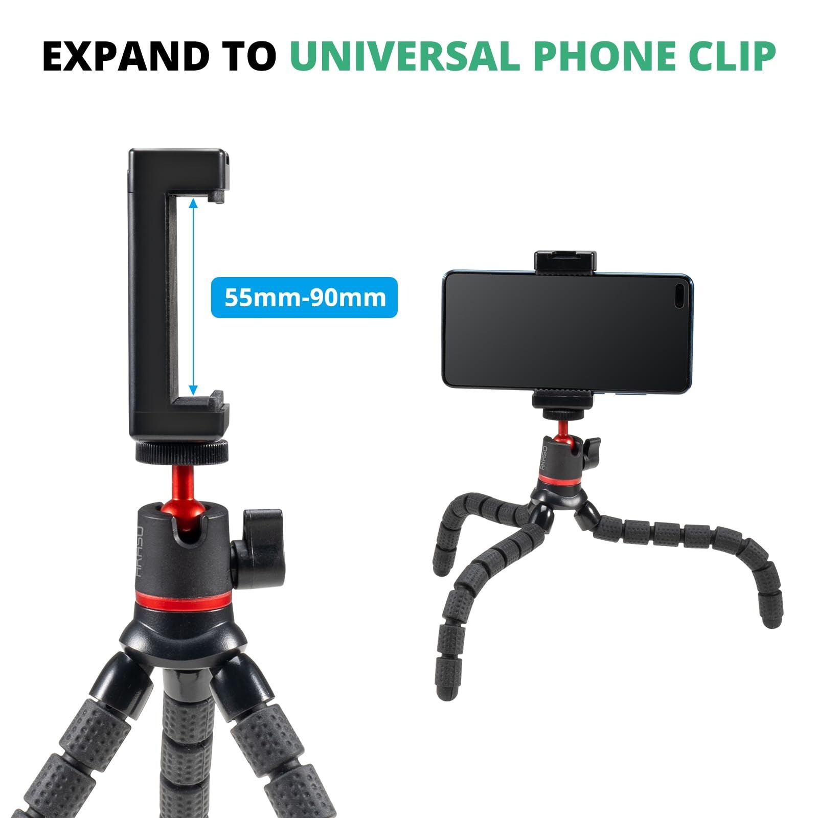 AKASO Action Camera Accessories Kit Compatible with AKASO Action Camera EK700...