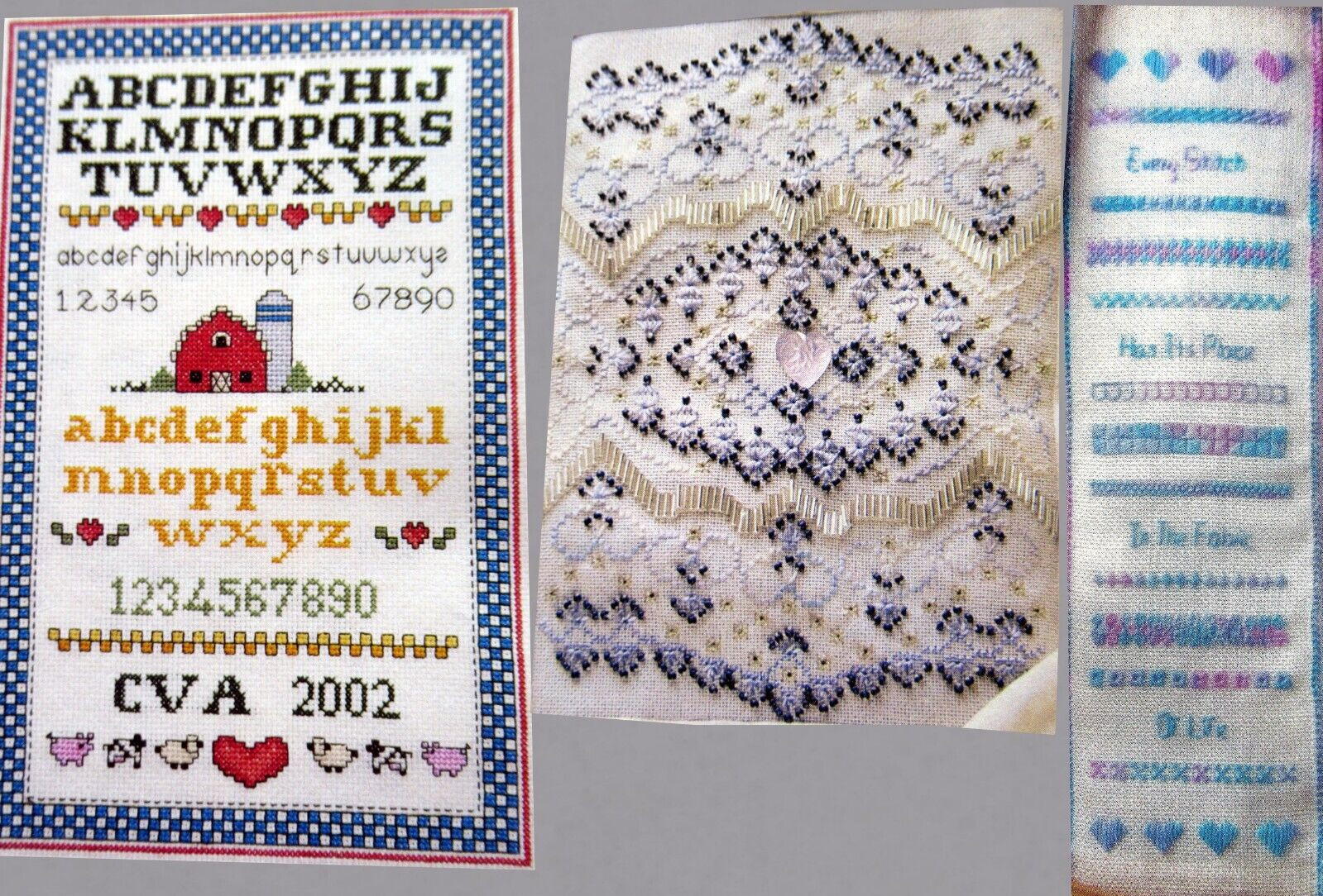 Farm Sampler Reflections Every Stitch Specialty Stitches CROSS STITCH PATTERNS