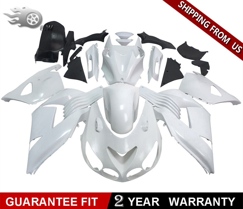 Unpainted Fairing Kit Bodywork ABS fit for KAWASAKI Ninja ZX14 ZX1400C 2006-2011