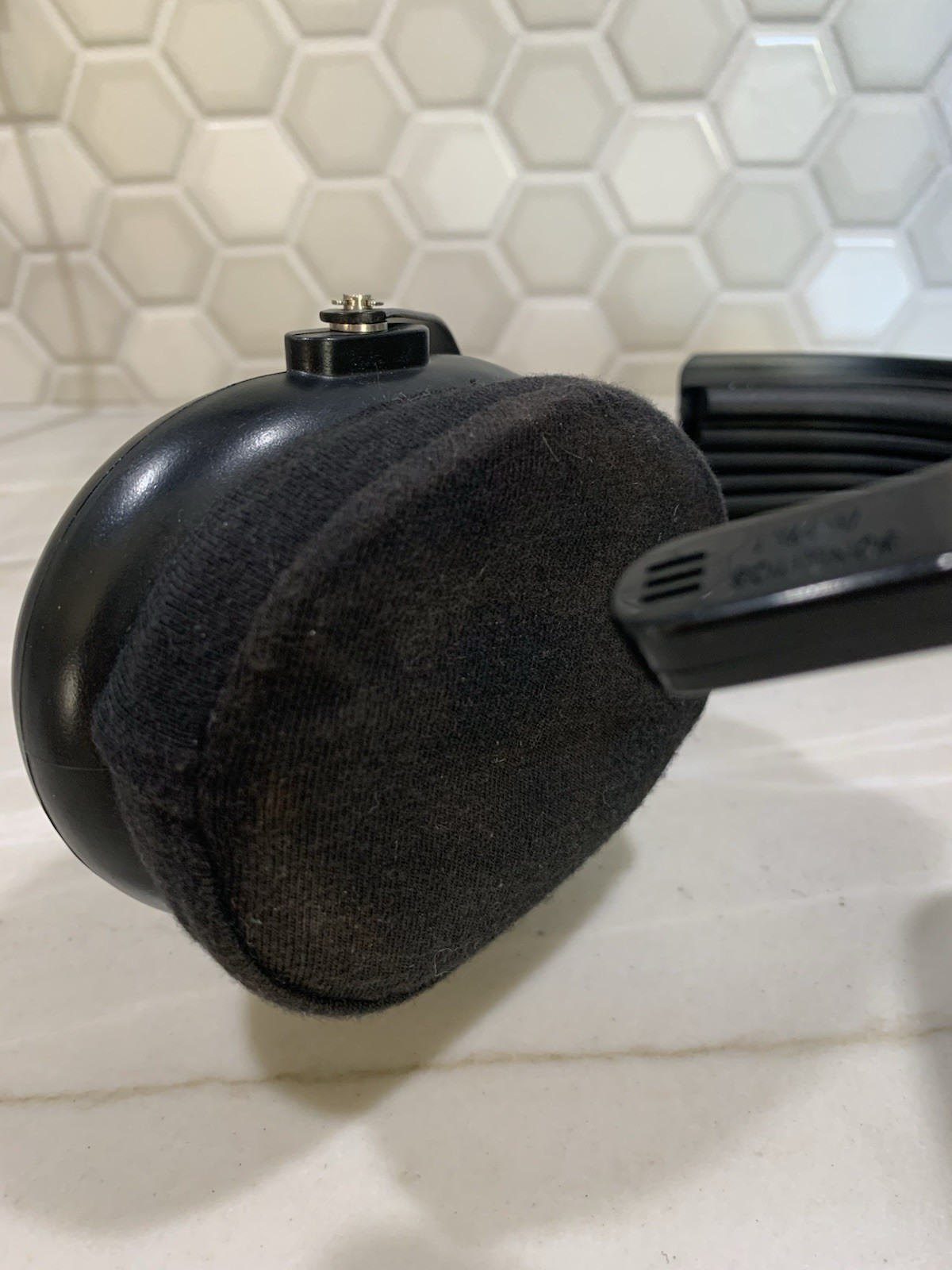 Flightcom Aviation Headset Black Model Unknown