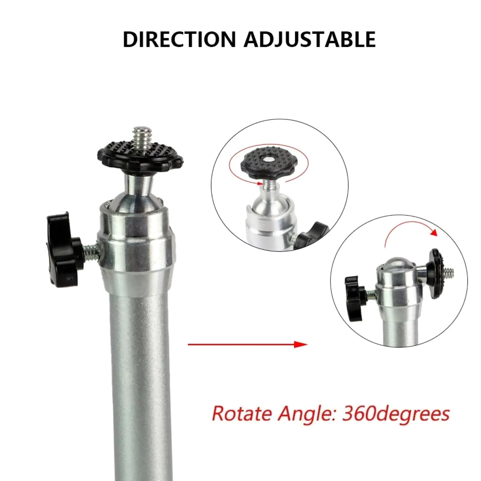 360° Rotatable Universal Wall Ceiling Mount Stand For Mini Projector DVR Camera