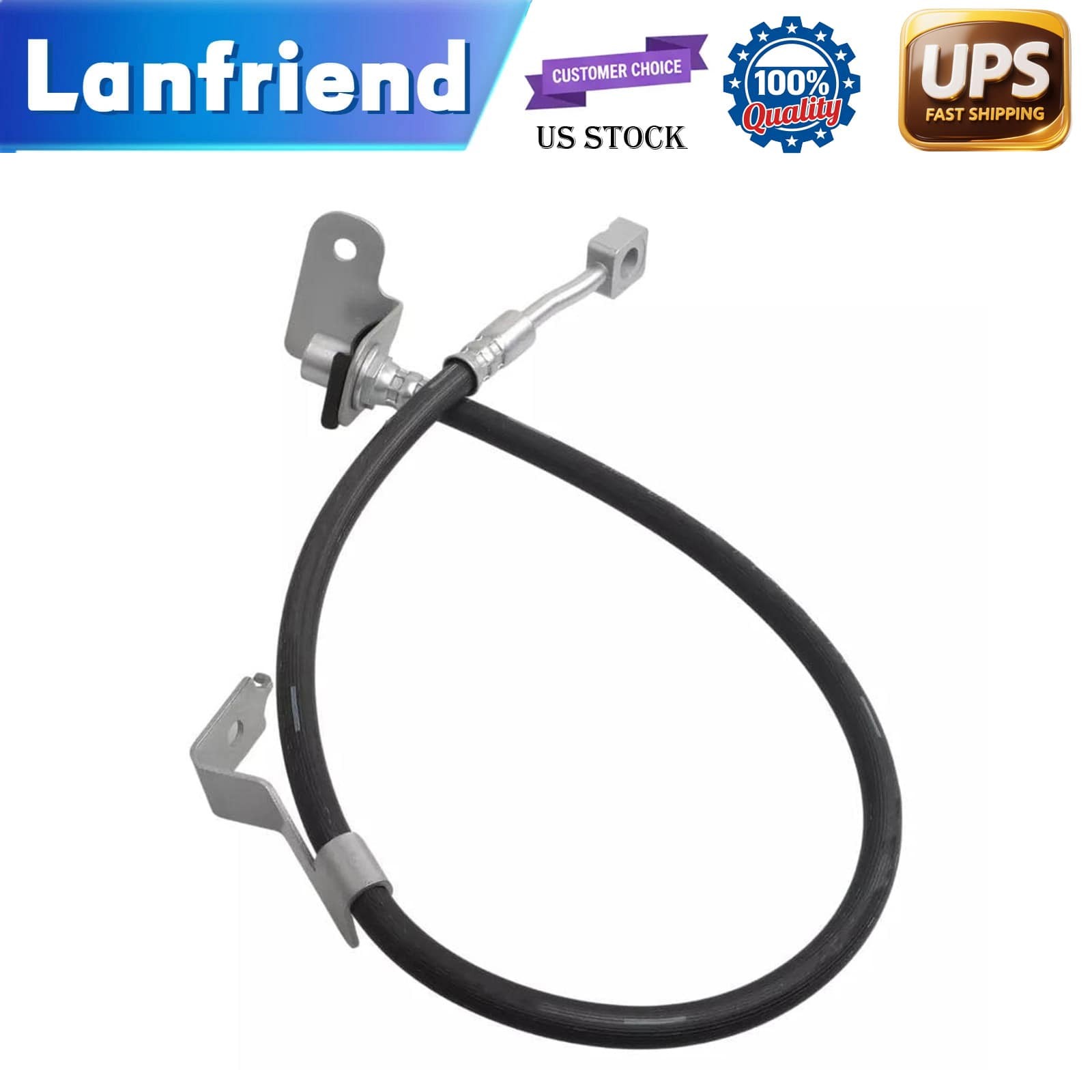 Fit For Tesla Model Y 20-22 Rear Left Brake Hose 118873100E Driver Side ✨