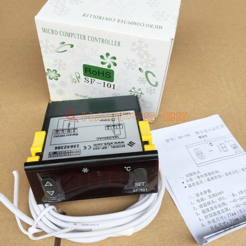 One Shangfang SF-101 (16A) Temperature Controller Thermostat New