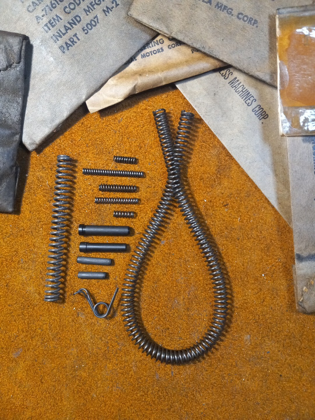 M1 Carbine Pin Kit with Springs USGI NOS