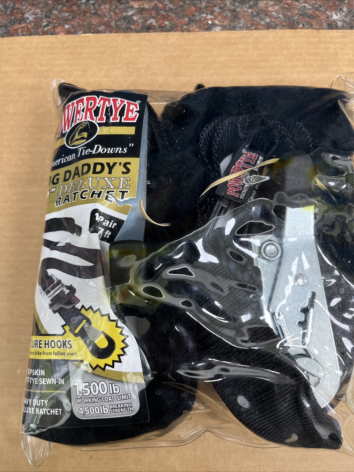 Powertye Mfg Big Daddy Ratchet Tie-Down - 2"