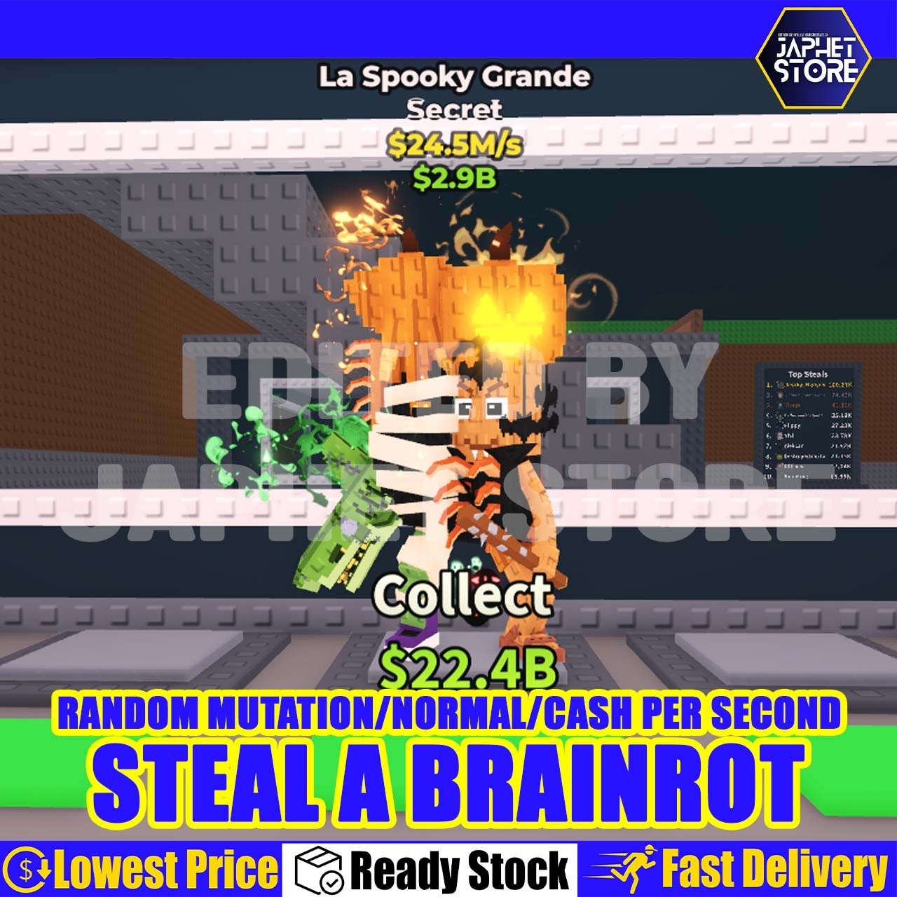 La Spooky Grande Steal A Brainrot - Normal or Random Mutation/Traits