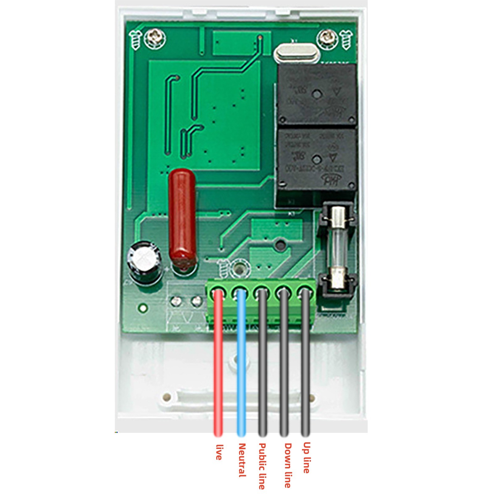 Multi-function RF Remote Control Switch for Garage Doors Retractable Doors