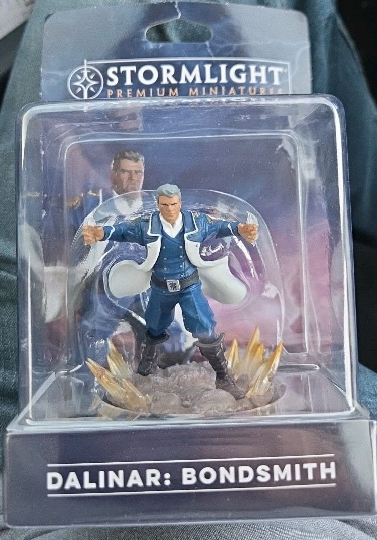 Stormlight Archive Premium Miniatures Painted Figure Dalinar Bondsmith Cosmere