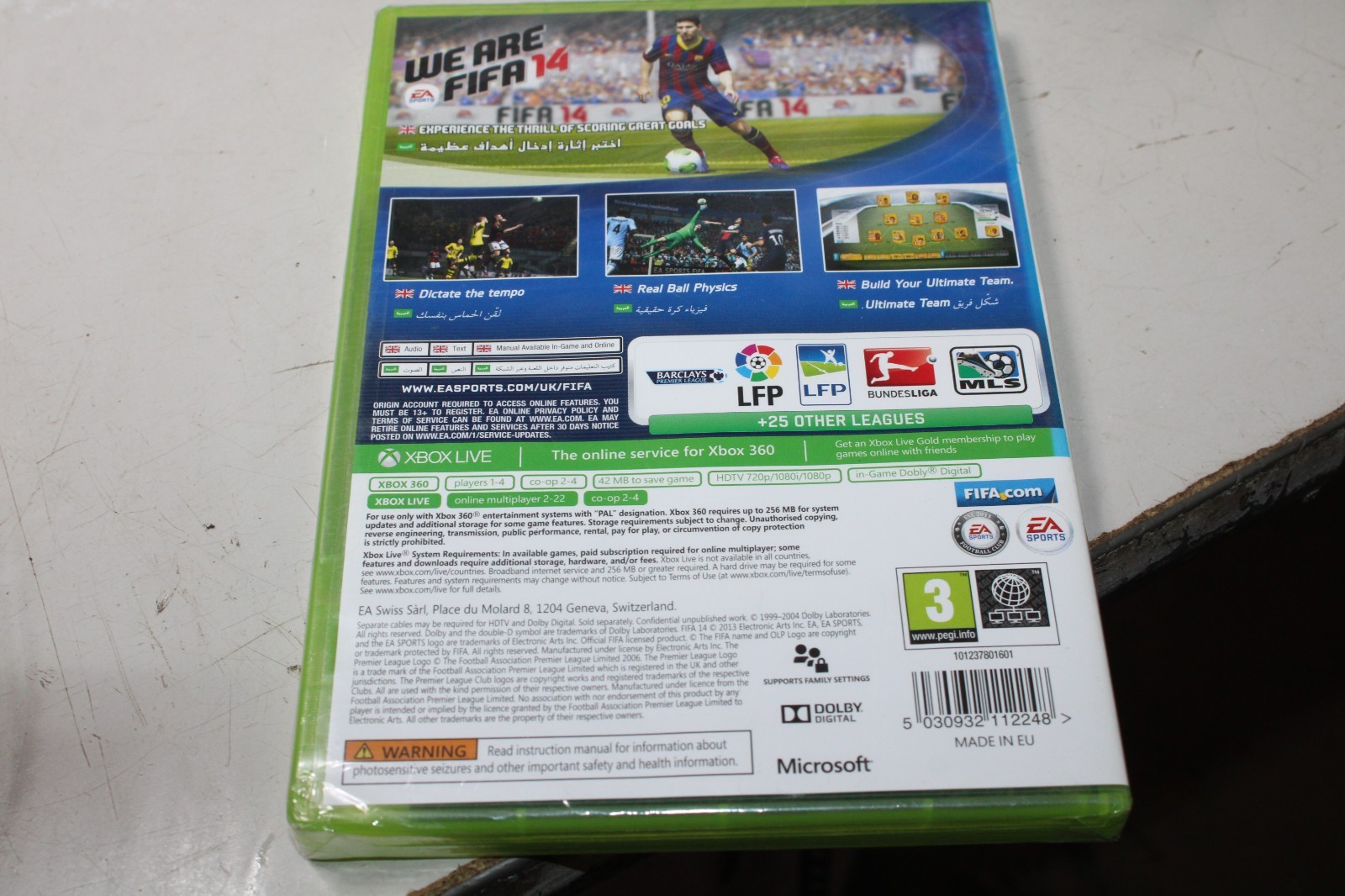 FIFA 14 (Microsoft Xbox 360, 2013) UK Import