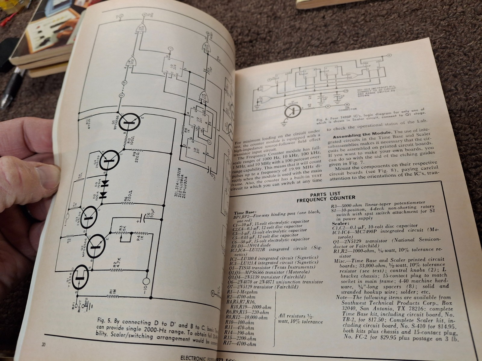 Popular Electronics 1973 Electronic Experimenter's Handbook
