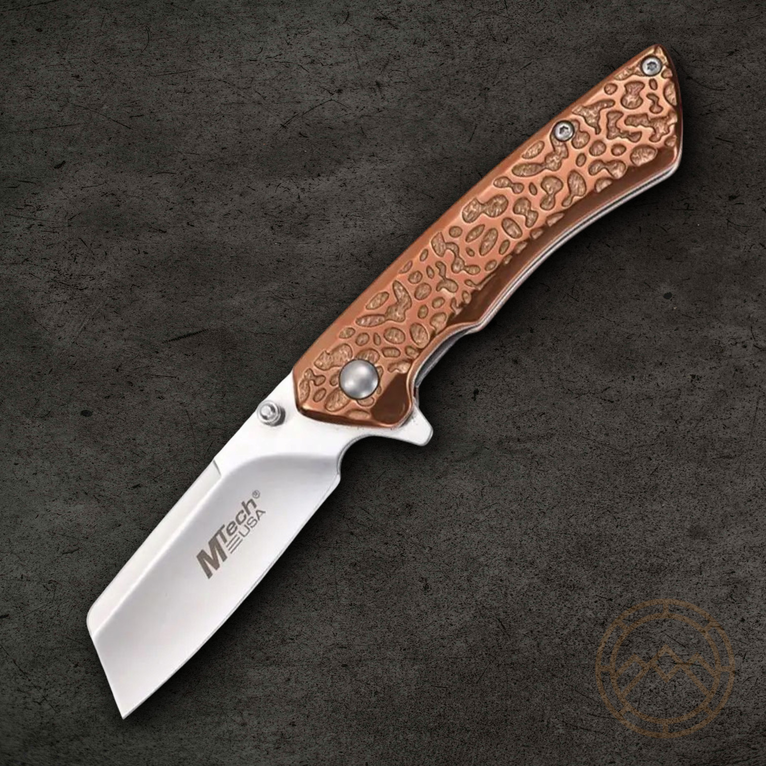 MTech Assisted Linerlock Folding Knife 2⅝" 3Cr13MoV Steel Blade Aluminum Handle