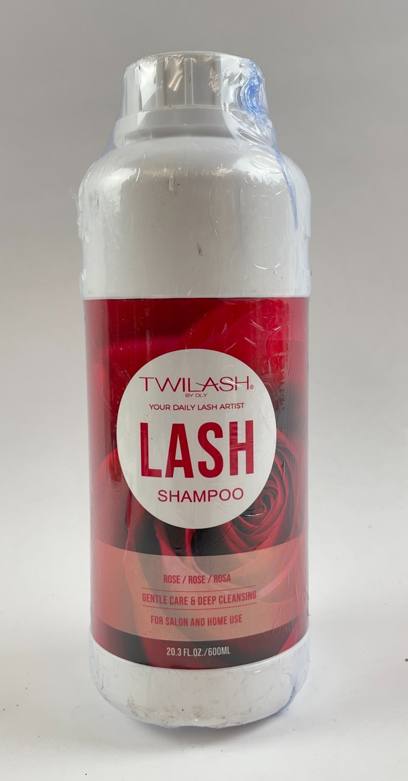 Twilash Lash Shampoo Rose for Salon and Home Use 20.3 oz