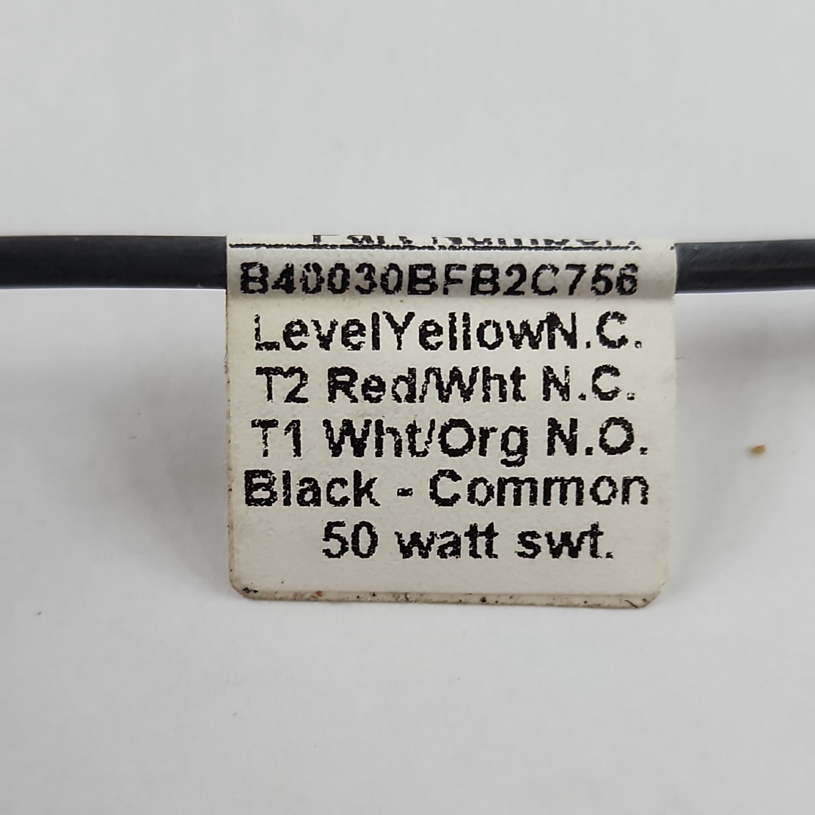 Advanced Control Technologies B40030BFB2C756 Temp/Float Switch