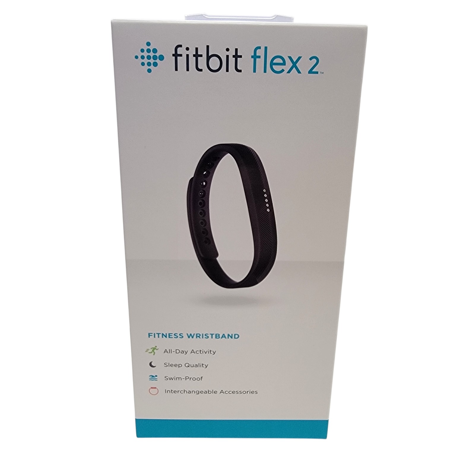 Fitbit Flex 2 Fitness Wristband Activity Tracker Black New Sealed