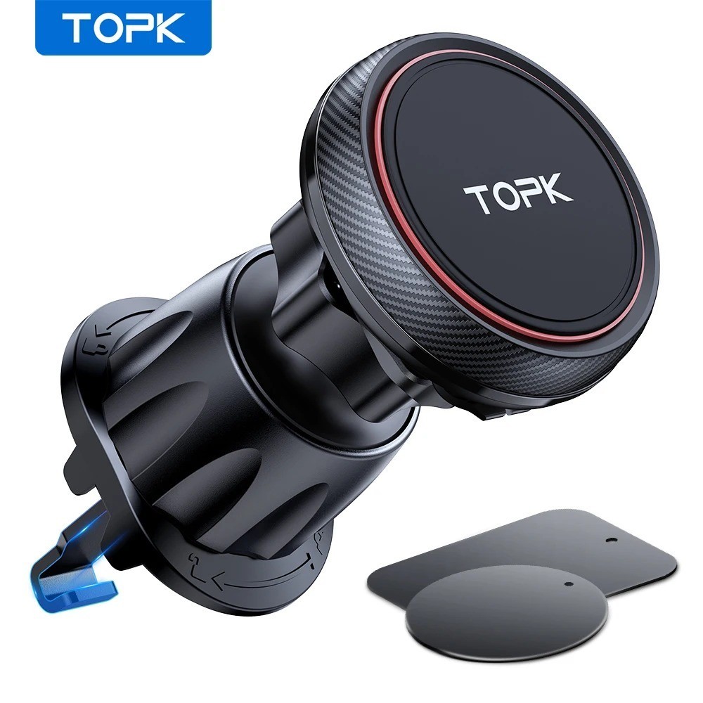 Universal Magnetic 360° Rotation Air Vent Car Mount Dashboard Phone Holder Truck