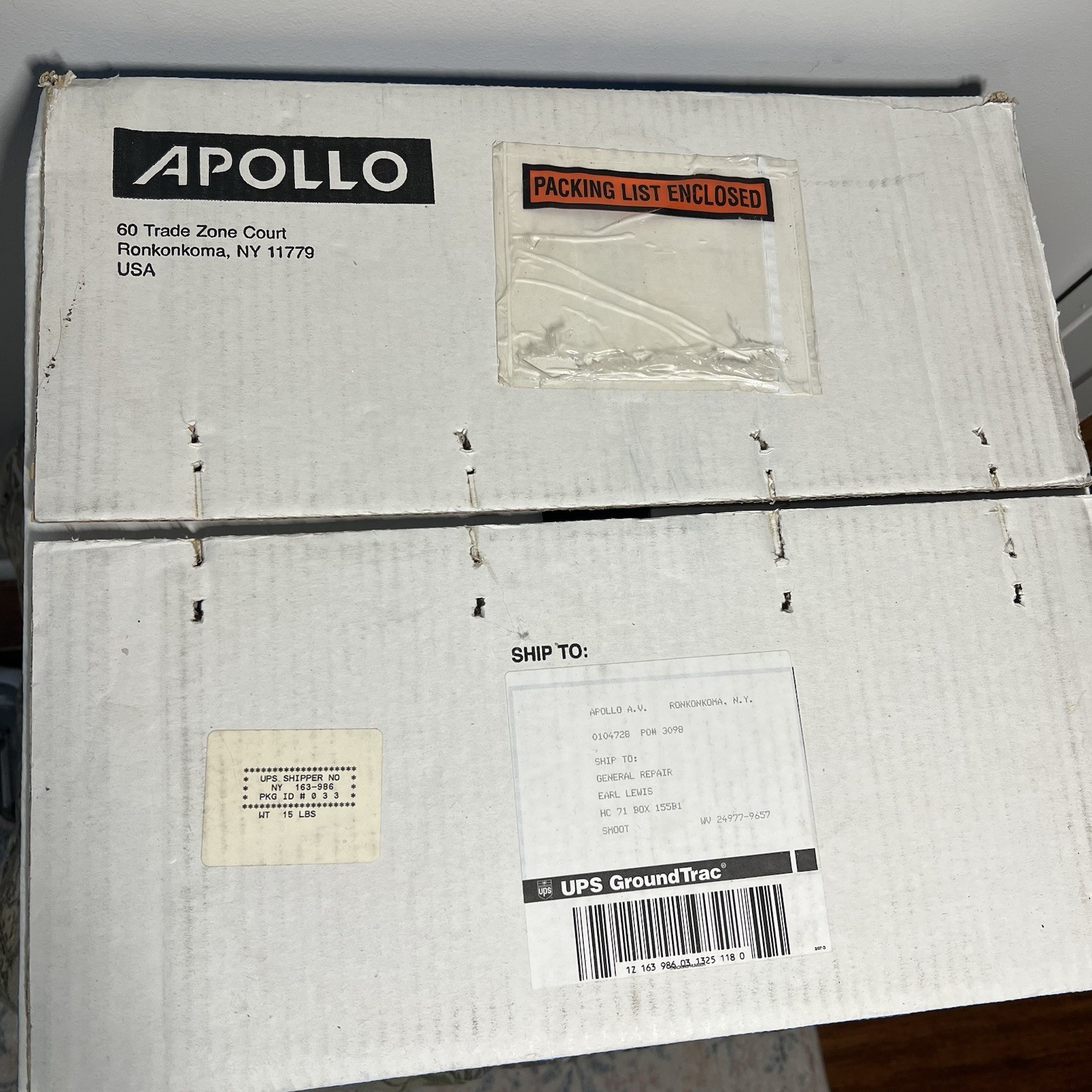 Vintage Horizon Apollo Overhead Projector Model 15000 Series NOS