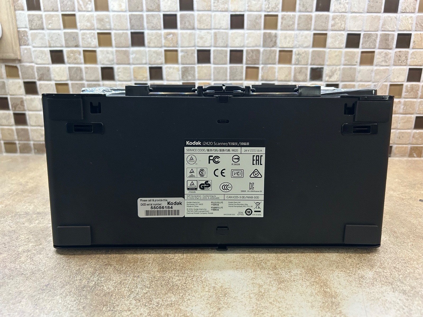 Kodak Perfect Page i2420 Color Duplex Document Scanner