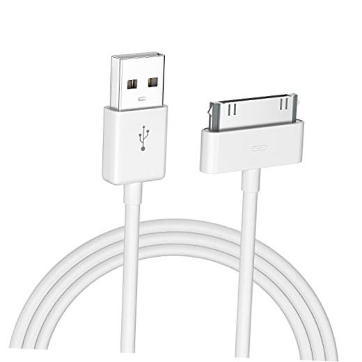 Apple Certified 30 Pin USB Charging Cable, 4.0ft USB Sync Charging Cord 1 PCS