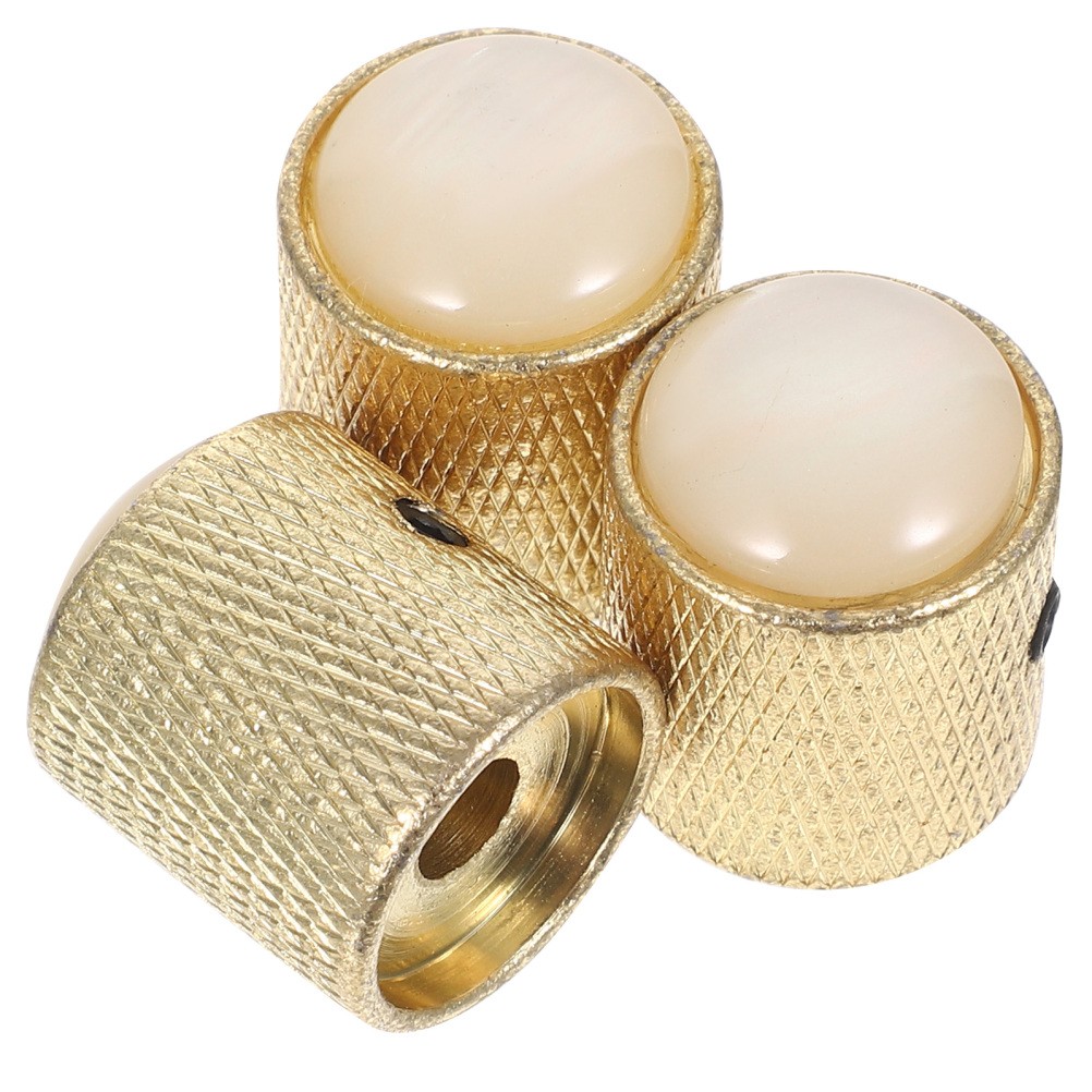 Electric Guitar Parts Control Knob Replacement Volume Tone Knobs for Bass
