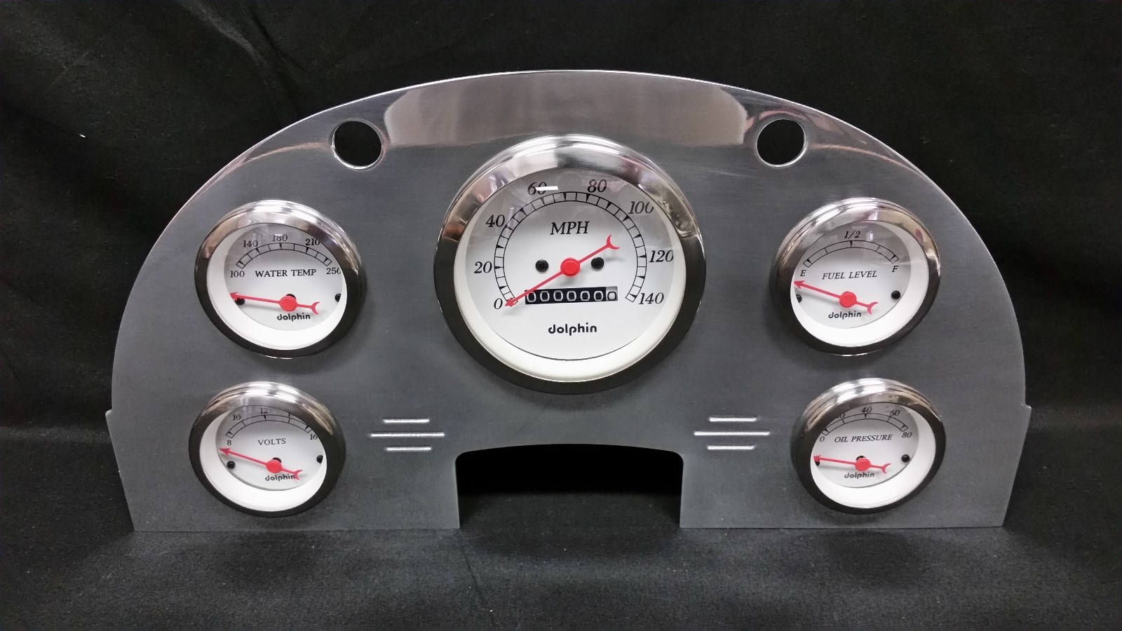 1956 FORD CAR GAUGE CLUSTER WHITE