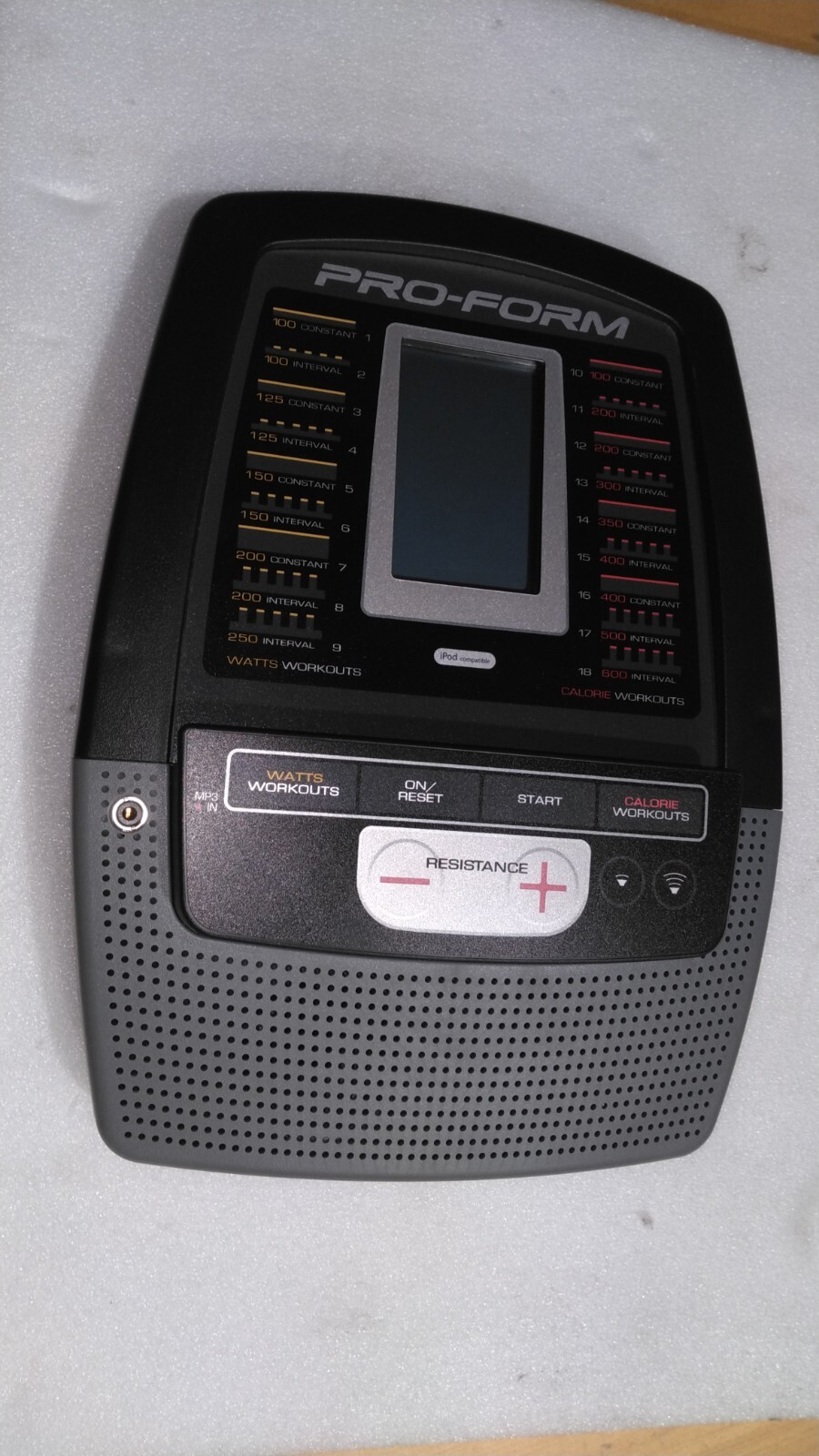 Recumbent bike ProForm 460R Console/Display