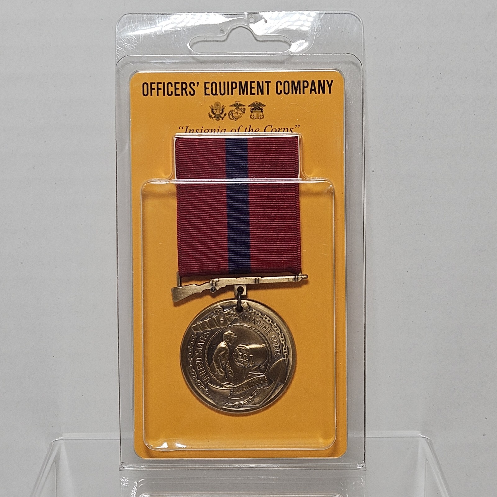 NEW US Marine Corps Lg Good Conduct Medal -Antiqued- By Officers' Equipment Co.