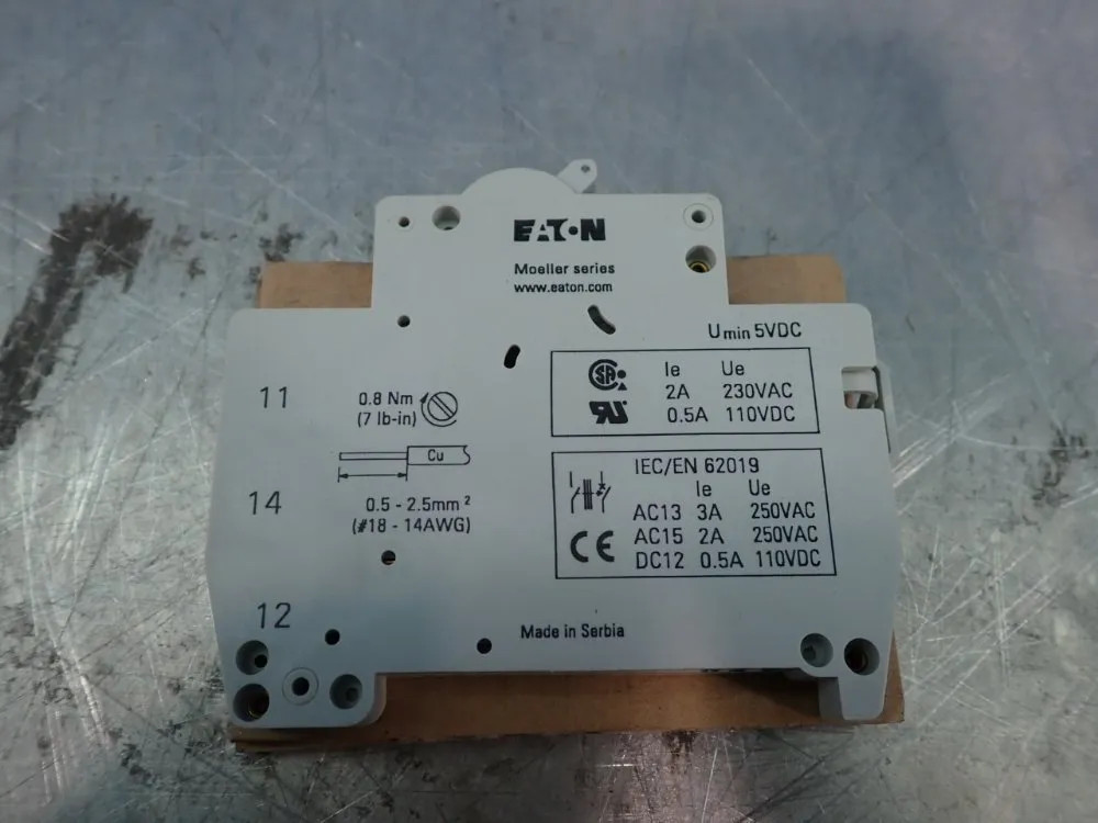 EATON WMZSAUX AUXILIARY SWITCH 10210123224
