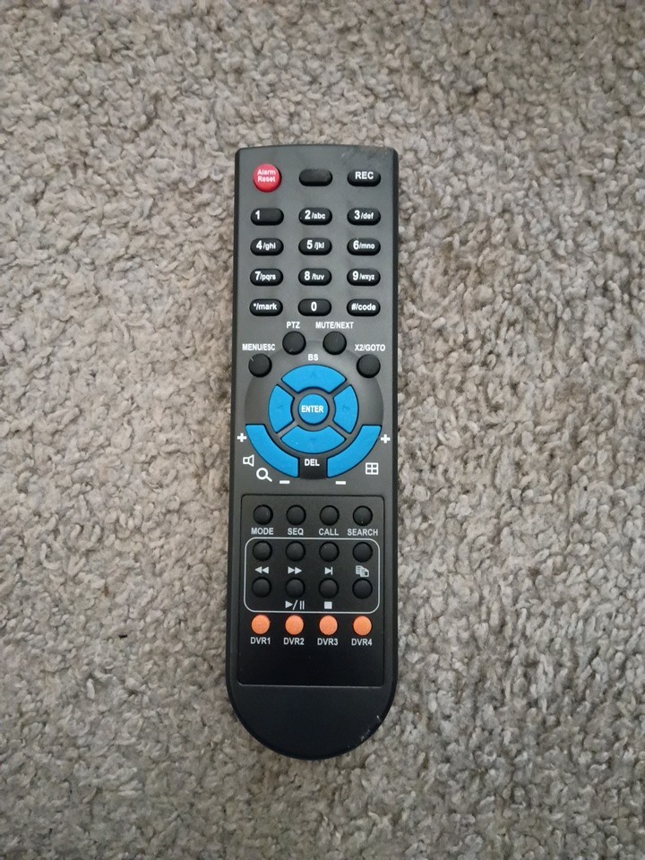 Remote For Channel Vision SD4-1T Security Camera Digital Video Recorder