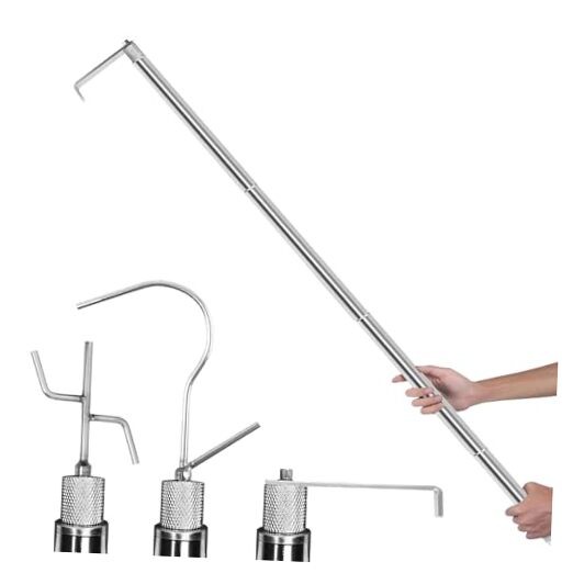 Truck Cargo Grabber - 63" Truck Cargo Grabber 1/8" Thick Alloy Pole,