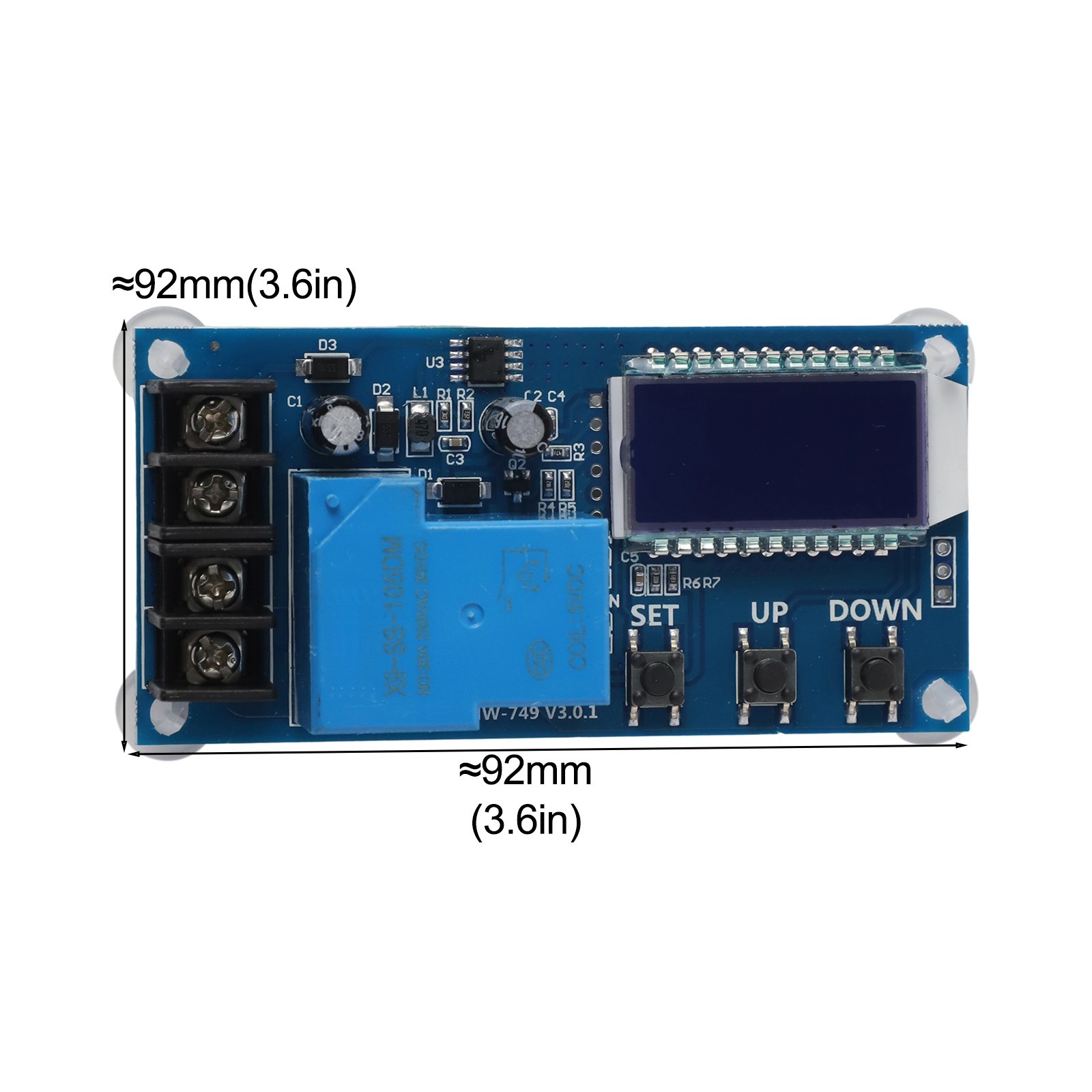 Control Module Overcharge Protection Switch Battery Voltage Direct Output