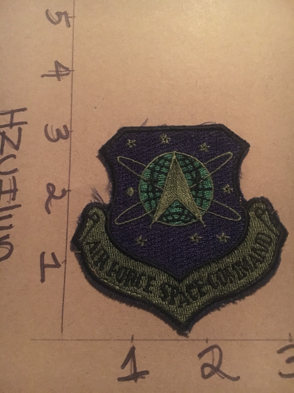 USAF Space Command Squadron subdued patch 5/15/25