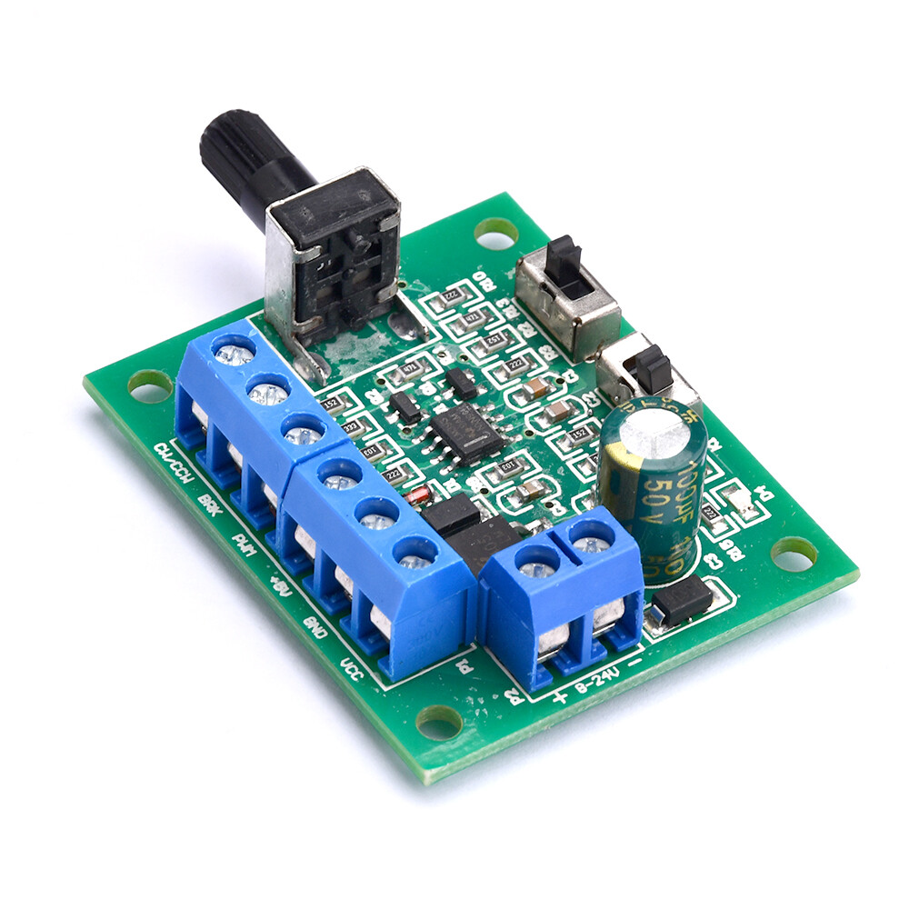 DC 8-24V Brushless Motor Speed Controller PWM Speed Control board With Driver