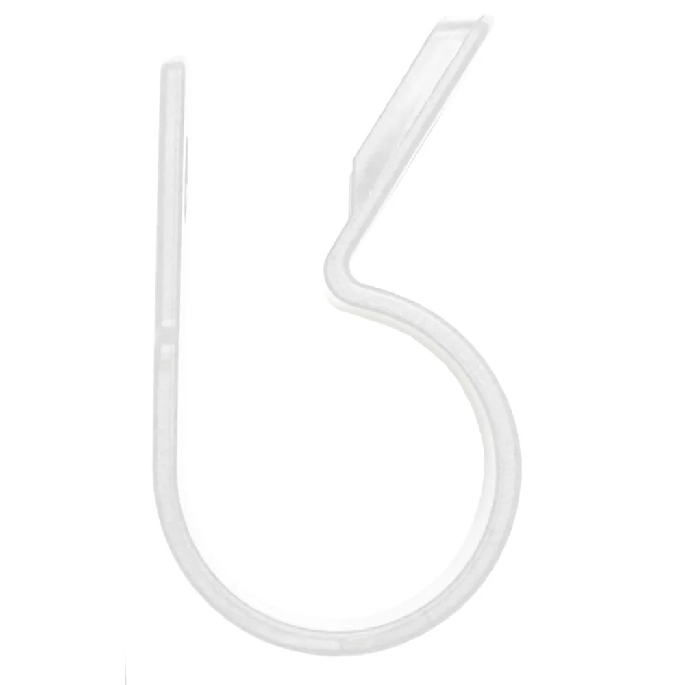 Pacer Group BCCH24-25 Pacer Nylon C-Clamps 1-1/2" Natural Color 25 Pack