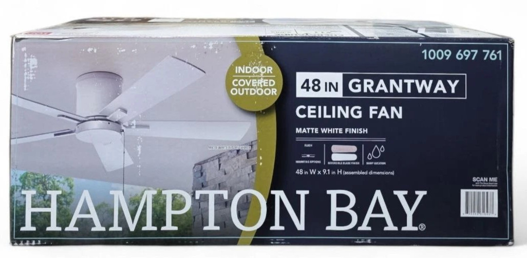 Replacement Parts Hampton Bay Grantway 48" White Ceiling Fan