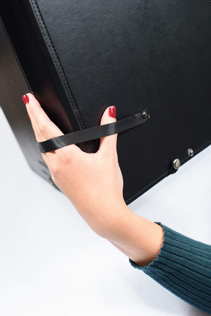 Rondofile Choral Pro - PU Leather Choir Folder Black