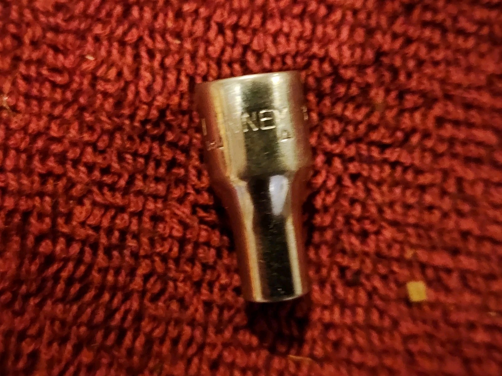 Vintage Bonney V6 3/16" Socket 1/4" Drive 12 Pt.