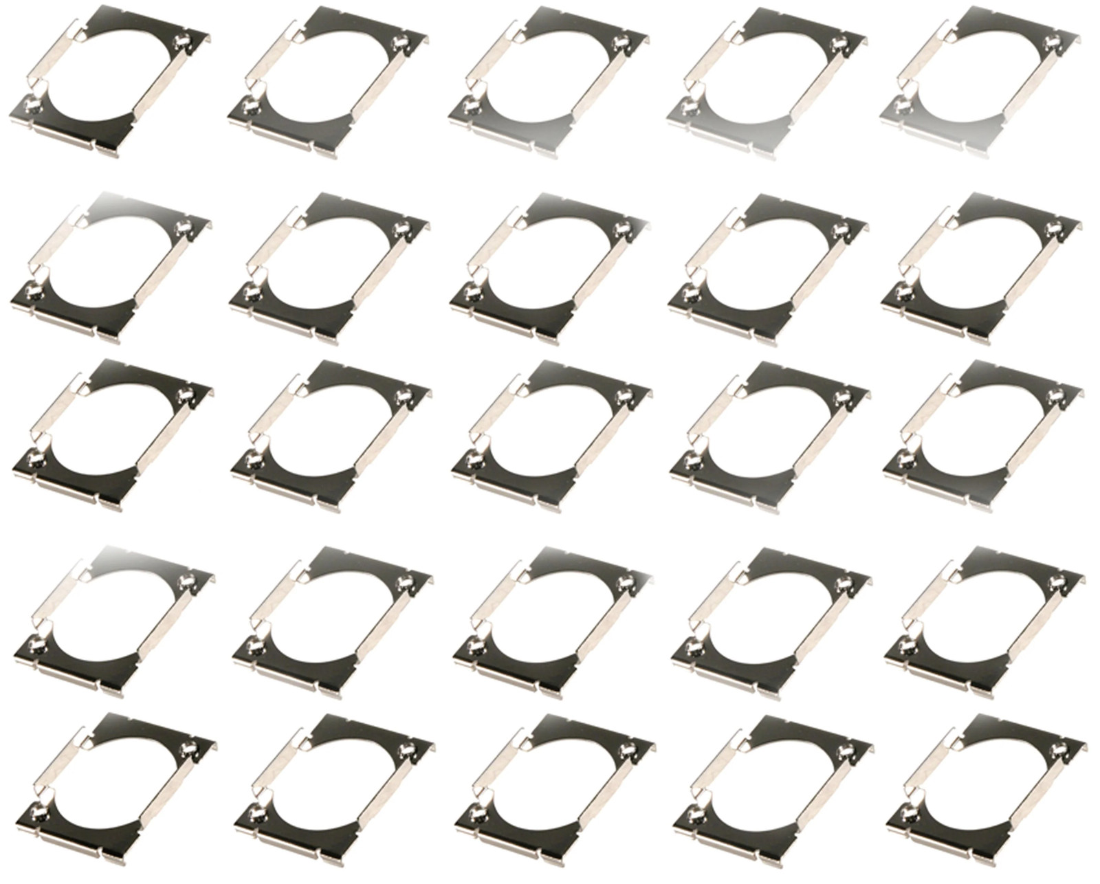 (25 PACK) NEUTRIK MFD Threaded Backplate for Mounting "D Type" Panel Connectors