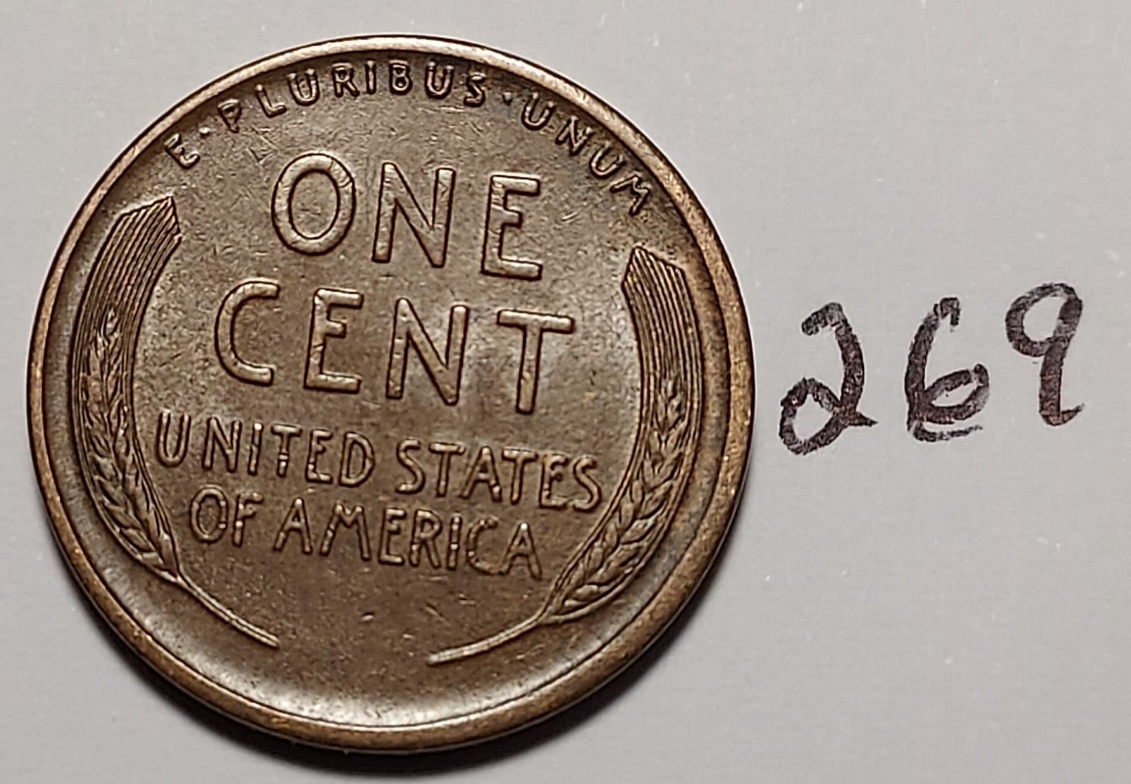 1928-D Lincoln Wheat Cent VERY FINE #269