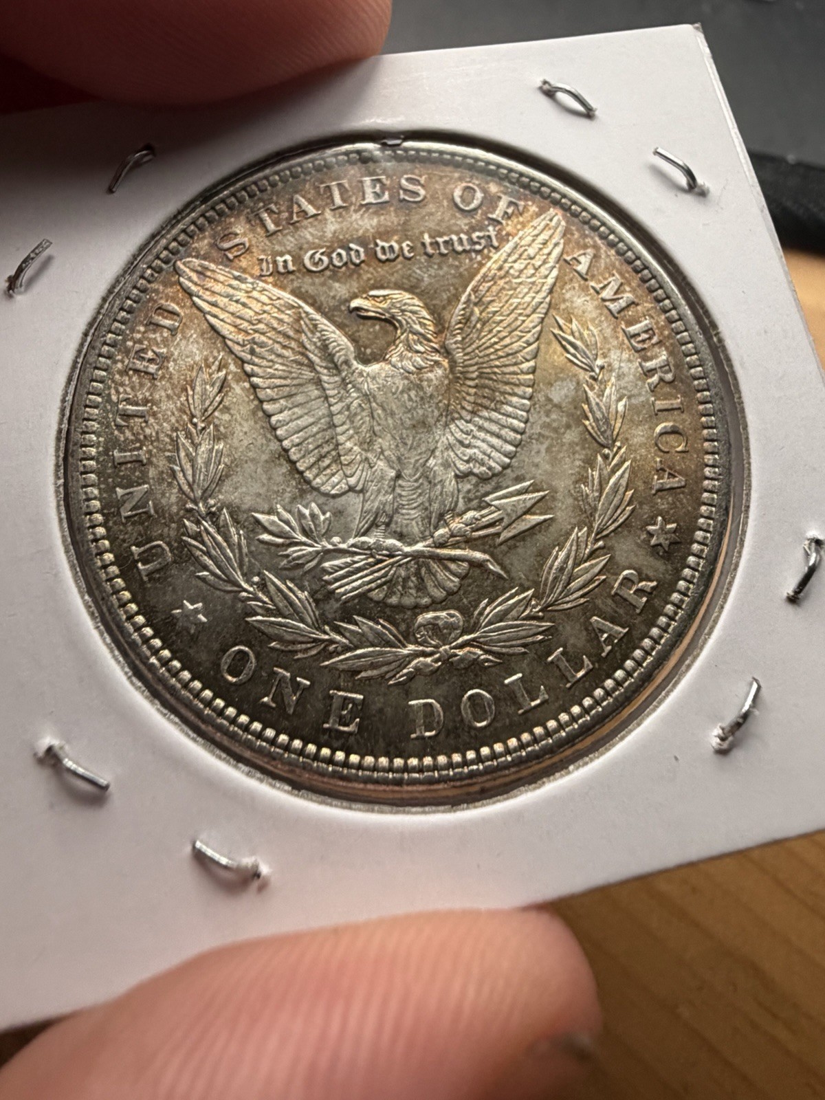 1896 Morgan Dollar - BU - Toned - As Shown! (#2699)